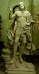 Statue in lavorazione pronte per la coloritura